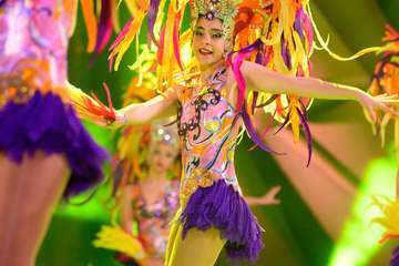 Concurso de comparsas infantiles del Carnaval de Las Palmas de Gran Canaria (Foto TA)